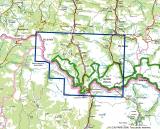 IGN - TOP 25, 1547 OT, Ossau - Vallée dAspe, 1:25000